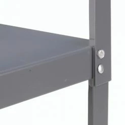 Global Industrial™ Service Cart w/2 Shelves, 1200 lb. Capacity, 48"L x 24"W x 31"H, Gray -Utility Carts Elegant store 752258 21 1