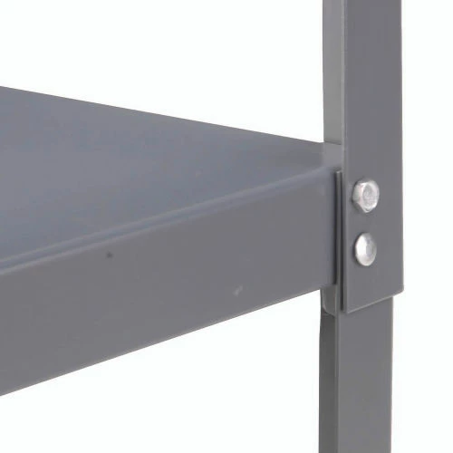 Global Industrial Service Cart w/2 Shelves, 1200 lb. Capacity, 60"L x 30"W x 31"H, Gray 21 Global Industrial Service Cart w/2 Shelves, 1200 lb. Capacity, 60"L x 30"W x 31"H, Gray - Image 21