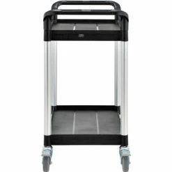 Global Industrial Service Cart w/2 Shelves, 440 lb. Capacity, 26"L x 17"W x 37"H, Black 19 Global Industrial Service Cart w/2 Shelves, 440 lb. Capacity, 26"L x 17"W x 37"H, Black -Utility Carts Elegant store 800269 03