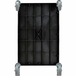 Global Industrial™ Service Cart w/3 Shelves, 550 lb. Capacity, 26"L x 17"W x 39"H, Black -Utility Carts Elegant store 800270 06