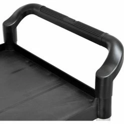 Global Industrial™ Utility Cart, 3 Shelves, 1 Drawer, 440 lb. Cap, 26"L x 17"W x 39"H, Black -Utility Carts Elegant store 800272 07