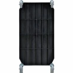 Global Industrial™ Service Cart w/2 Shelves, 440 lb. Capacity, 36"L x 20"W x 37"H, Black -Utility Carts Elegant store 800273 06