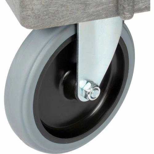 Global Industrial Utility Cart w/2 Shelves, 500 lb. Cap, 38"L x 17-1/2"W x 32-1/2"H, Gray 22 Global Industrial Utility Cart w/2 Shelves, 500 lb. Cap, 38"L x 17-1/2"W x 32-1/2"H, Gray - Image 22