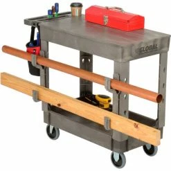 Global Industrial Deep Square Hooks for Utility Cart, 2-3/8"W x 12-1/8"H, Gray, 2/Pack 17 Global Industrial Deep Square Hooks for Utility Cart, 2-3/8"W x 12-1/8"H, Gray, 2/Pack -Utility Carts Elegant store 800301 02