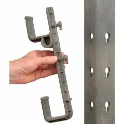 Global Industrial Deep Square Hooks for Utility Cart, 2-3/8"W x 12-1/8"H, Gray, 2/Pack 19 Global Industrial Deep Square Hooks for Utility Cart, 2-3/8"W x 12-1/8"H, Gray, 2/Pack -Utility Carts Elegant store 800301 04