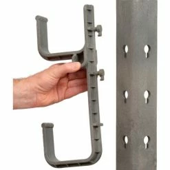 Global Industrial Deep Square Hooks for Utility Cart, 4-3/8"W x 13-1/8"H, Gray, 2/Pack 19 Global Industrial Deep Square Hooks for Utility Cart, 4-3/8"W x 13-1/8"H, Gray, 2/Pack -Utility Carts Elegant store 800302 04