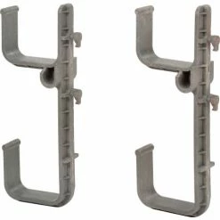 Global Industrial Deep Square Hooks for Utility Cart, 4-3/8"W x 13-1/8"H, Gray, 2/Pack 20 Global Industrial Deep Square Hooks for Utility Cart, 4-3/8"W x 13-1/8"H, Gray, 2/Pack -Utility Carts Elegant store 800302 05