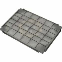 Global Industrial™ Deep Tray Shelf for Utility Cart, 44"L x 25-1/2"W x 2-3/4"H, Gray -Utility Carts Elegant store 800304 04