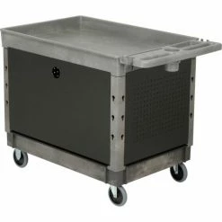 Global Industrial Utility Cart w/2 Tray Shelves & 5" Casters, 44"L x 25-1/2"W x 32-1/2"H 62 Global Industrial Utility Cart w/2 Tray Shelves & 5" Casters, 44"L x 25-1/2"W x 32-1/2"H -Utility Carts Elegant store 800305 18