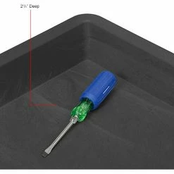 Global Industrial Utility Cart w/2 Shelves & 5" Casters, 44"L x 25-1/2"W x 32-1/2"H, Black 80 Global Industrial Utility Cart w/2 Shelves & 5" Casters, 44"L x 25-1/2"W x 32-1/2"H, Black -Utility Carts Elegant store 800334IN 4wco