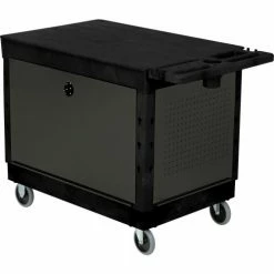 Global Industrial Utility Cart w/2 Flat Shelves, 500 lb. Capacity, 44"L x 25-1/2"W x 32-1/2"H -Utility Carts Elegant store 800340 15