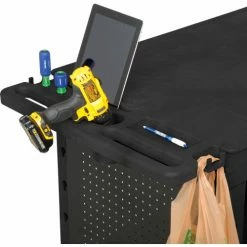 Global Industrial Utility Cart w/2 Flat Shelves, 500 lb. Capacity, 44"L x 25-1/2"W x 32-1/2"H -Utility Carts Elegant store 800340 21