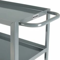 Global Industrial Steel Utility Cart w/3 Tray Shelves, 1200 lb. Capacity, 30"L x 18"W x 35"H -Utility Carts Elegant store 800454 03