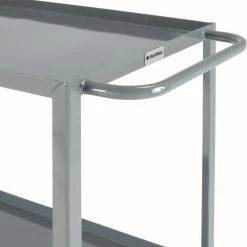 Global Industrial Steel Utility Cart w/2 Tray Shelves, 1200 lb. Capacity, 36"L x 24"W x 35"H -Utility Carts Elegant store 800457 03