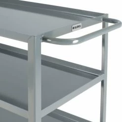 Global Industrial Steel Utility Cart w/3 Tray Shelves, 1200 lb. Capacity, 36"L x 24"W x 35"H 12 Global Industrial Steel Utility Cart w/3 Tray Shelves, 1200 lb. Capacity, 36"L x 24"W x 35"H -Utility Carts Elegant store 800458 03