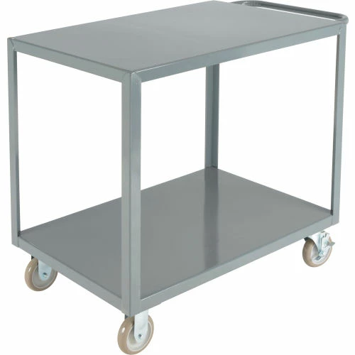 Global Industrial Steel Utility Cart w/ 2 Shelves, 1200 lb. Capacity, 36"L x 24"W x 35"H 3 Global Industrial Steel Utility Cart w/ 2 Shelves, 1200 lb. Capacity, 36"L x 24"W x 35"H - Image 3