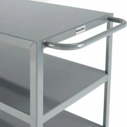 Global Industrial Steel Utility Cart w/3 Shelves, 1200 lb. Capacity, 48"L x 24"W x 35"H 12 Global Industrial Steel Utility Cart w/3 Shelves, 1200 lb. Capacity, 48"L x 24"W x 35"H -Utility Carts Elegant store 800464 03