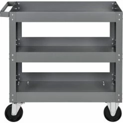 Global Industrial™ Steel Stock Cart w/3 Shelves, 800 lb. Capacity, 30"L x 16"W x 32"H -Utility Carts Elegant store 988838 02