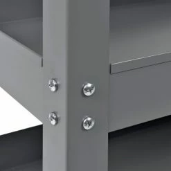 Global Industrial™ Steel Stock Cart w/3 Shelves, 800 lb. Capacity, 30"L x 16"W x 32"H -Utility Carts Elegant store 988838 09