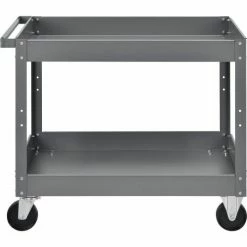 Global Industrial Steel Stock Cart w/2 Shelves, 500 lb. Capacity, 36"L x 24"W x 32"H 18 Global Industrial Steel Stock Cart w/2 Shelves, 500 lb. Capacity, 36"L x 24"W x 32"H -Utility Carts Elegant store 988840 02
