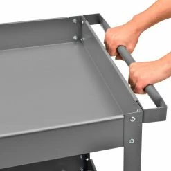 Global Industrial Steel Stock Cart w/2 Shelves, 500 lb. Capacity, 36"L x 24"W x 32"H 21 Global Industrial Steel Stock Cart w/2 Shelves, 500 lb. Capacity, 36"L x 24"W x 32"H -Utility Carts Elegant store 988840 05