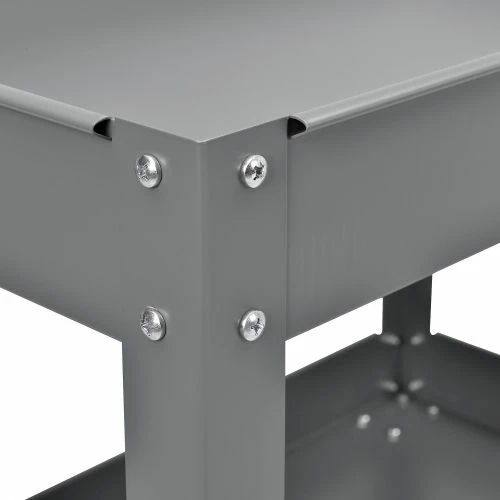 Global Industrial Steel Stock Cart w/2 Shelves, 500 lb. Capacity, 36"L x 24"W x 32"H 10 Global Industrial Steel Stock Cart w/2 Shelves, 500 lb. Capacity, 36"L x 24"W x 32"H - Image 10