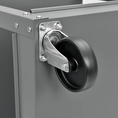 Global Industrial Steel Stock Cart w/2 Shelves, 500 lb. Capacity, 36"L x 24"W x 32"H 12 Global Industrial Steel Stock Cart w/2 Shelves, 500 lb. Capacity, 36"L x 24"W x 32"H - Image 12