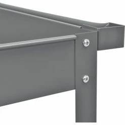 Global Industrial Stock Cart w/1 Drawer & 2 Shelves, 500 lb. Cap, 36"L x 24"W x 32"H, Gray 26 Global Industrial Stock Cart w/1 Drawer & 2 Shelves, 500 lb. Cap, 36"L x 24"W x 32"H, Gray -Utility Carts Elegant store 988841 09