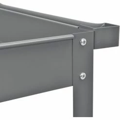 Global Industrial™ Stock Cart w/2 Drawers & 2 Shelves, 500 lb. Cap, 36"L x 24"W x 32"H, Gray -Utility Carts Elegant store 988842 11