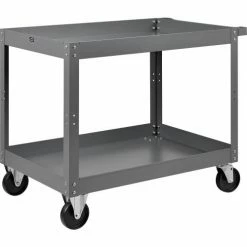 Global Industrial™ Steel Stock Cart w/2 Shelves, 800 lb. Capacity, 36"L x 24"W x 32"H -Utility Carts Elegant store 988843 03