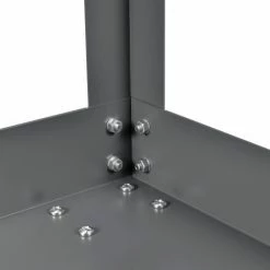 Global Industrial™ Steel Stock Cart w/2 Shelves, 800 lb. Capacity, 36"L x 24"W x 32"H -Utility Carts Elegant store 988843 09