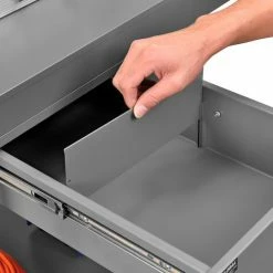 Global Industrial Stock Cart w/1 Drawer & 2 Shelves, 800 lb. Cap, 36"L x 24"W x 32"H, Gray 22 Global Industrial Stock Cart w/1 Drawer & 2 Shelves, 800 lb. Cap, 36"L x 24"W x 32"H, Gray -Utility Carts Elegant store 988844 05