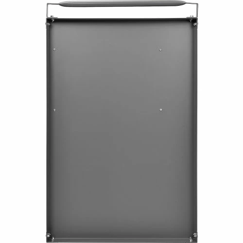 Global Industrial Stock Cart w/1 Drawer & 2 Shelves, 800 lb. Cap, 36"L x 24"W x 32"H, Gray 9 Global Industrial Stock Cart w/1 Drawer & 2 Shelves, 800 lb. Cap, 36"L x 24"W x 32"H, Gray - Image 9