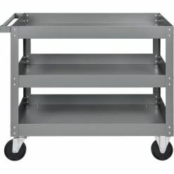 Global Industrial™ Steel Stock Cart w/3 Shelves, 800 lb. Capacity, 36"L x 24"W x 32"H -Utility Carts Elegant store 988845 02
