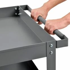 Global Industrial™ Steel Stock Cart w/3 Shelves, 800 lb. Capacity, 36"L x 24"W x 32"H -Utility Carts Elegant store 988845 05