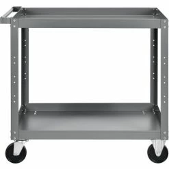 Global Industrial Steel Stock Cart w/2 Shelves, 500 lb. Capacity, 36"L x 24"W x 36"H 16 Global Industrial Steel Stock Cart w/2 Shelves, 500 lb. Capacity, 36"L x 24"W x 36"H -Utility Carts Elegant store 988848 02