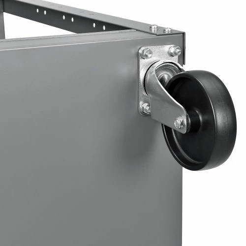 Global Industrial Steel Stock Cart w/2 Shelves, 500 lb. Capacity, 36"L x 24"W x 36"H 12 Global Industrial Steel Stock Cart w/2 Shelves, 500 lb. Capacity, 36"L x 24"W x 36"H - Image 12