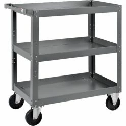 Global Industrial™ Steel Stock Cart w/3 Shelves, 800 lb. Capacity, 30"L x 18"W x 36"H -Utility Carts Elegant store 988849 03