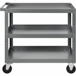 Global Industrial Steel Stock Cart w/3 Shelves, 800 lb. Capacity, 36"L x 24"W x 36"H 17 Global Industrial Steel Stock Cart w/3 Shelves, 800 lb. Capacity, 36"L x 24"W x 36"H -Utility Carts Elegant store 988850 02