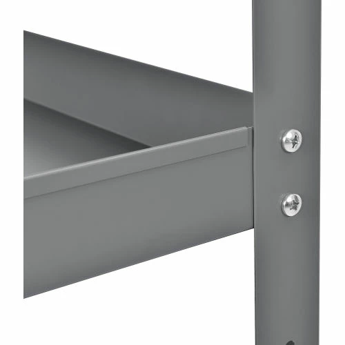 Global Industrial Steel Stock Cart w/3 Shelves, 800 lb. Capacity, 36"L x 24"W x 36"H 8 Global Industrial Steel Stock Cart w/3 Shelves, 800 lb. Capacity, 36"L x 24"W x 36"H - Image 8