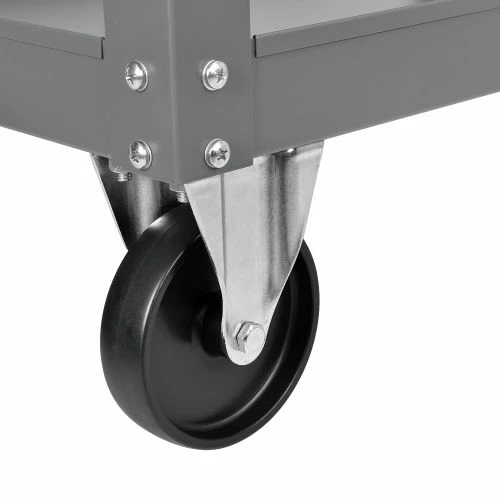 Global Industrial Steel Stock Cart w/3 Shelves, 800 lb. Capacity, 36"L x 24"W x 36"H 11 Global Industrial Steel Stock Cart w/3 Shelves, 800 lb. Capacity, 36"L x 24"W x 36"H - Image 11