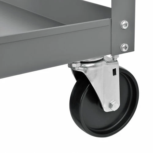 Global Industrial Steel Stock Cart w/3 Shelves, 800 lb. Capacity, 36"L x 24"W x 36"H 12 Global Industrial Steel Stock Cart w/3 Shelves, 800 lb. Capacity, 36"L x 24"W x 36"H - Image 12