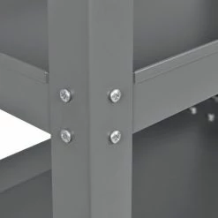 Global Industrial™ Steel Stock Cart w/4 Shelves, 800 lb. Capacity, 30"L x 18"W x 36"H -Utility Carts Elegant store 988851 08