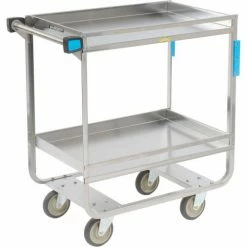 Lakeside® Steel Utility Cart w/3 Shelves, 700 lb. Cap, 38-5/8"L x 22-3/8"W x 37-1/4"H