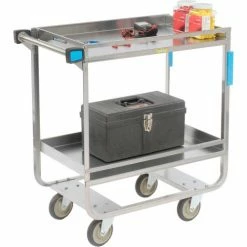 Lakeside® Steel Utility Cart w/2 Shelves, 700 lb. Cap, 38-5/8"L x 22-3/8"W x 37-1/4"H -Utility Carts Elegant store B236457 03 2