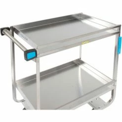 Lakeside® Steel Utility Cart w/3 Shelves, 700 lb. Cap, 38-5/8"L x 22-3/8"W x 37-1/4"H -Utility Carts Elegant store B236457 06