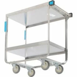 Lakeside® Steel Utility Cart w/2 Shelves, 700 lb. Cap, 38-5/8"L x 22-3/8"W x 37-1/4"H -Utility Carts Elegant store B236457 11 1