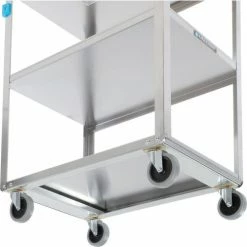 Lakeside® Steel Utility Cart w/3 Shelves, 300 lb. Capacity, 30-3/4"L x 18-3/8"W x 33"H -Utility Carts Elegant store B236493 11 1