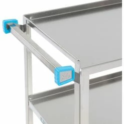 Lakeside® Steel Utility Cart w/3 Shelves, 500 lb. Capacity, 27-5/8"L x 16-3/4"W x 32"H -Utility Carts Elegant store B236495 05 2
