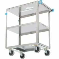 Lakeside® Steel Utility Cart w/3 Shelves, 500 lb. Capacity, 54-1/8"L x 22-3/8"W x 37-1/4"H -Utility Carts Elegant store B236495 10 3